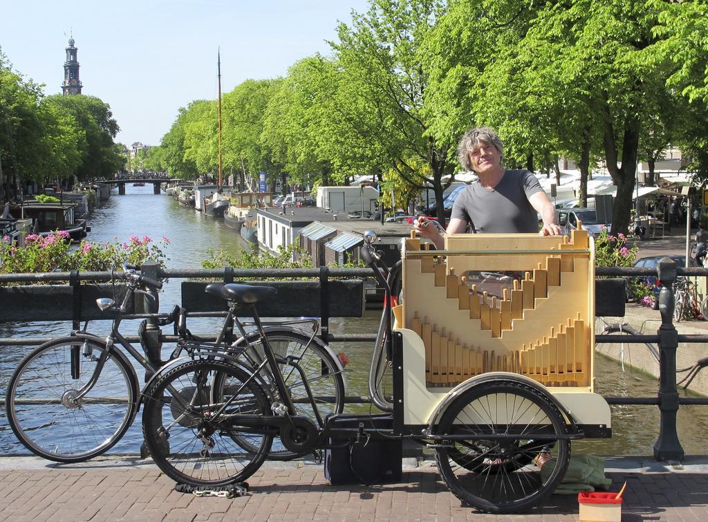 Houseboat Westerdok Amsterdam Rum bild