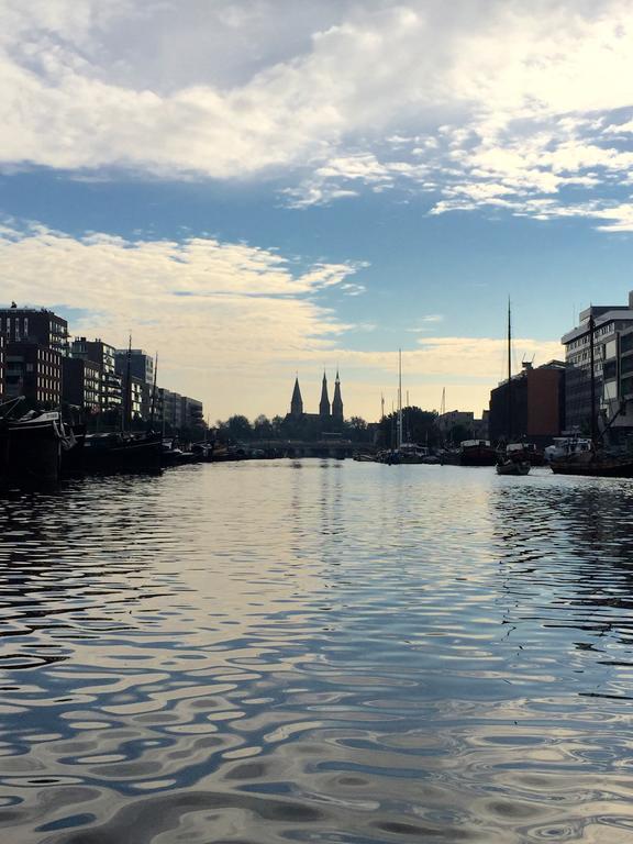 Houseboat Westerdok Amsterdam Rum bild