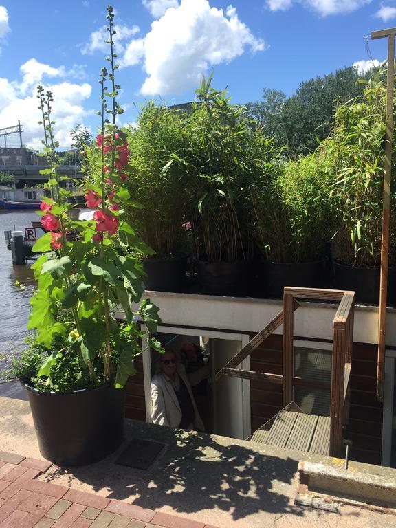 Houseboat Westerdok Amsterdam Exteriör bild
